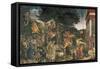 The Youth of Moses, in the Sistine Chapel, 1481 (Fresco) (For Detail See 315896)-Sandro Botticelli-Framed Stretched Canvas