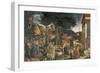 The Youth of Moses, in the Sistine Chapel, 1481 (Fresco) (For Detail See 315896)-Sandro Botticelli-Framed Giclee Print