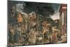 The Youth of Moses, in the Sistine Chapel, 1481 (Fresco) (For Detail See 315896)-Sandro Botticelli-Mounted Giclee Print