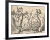 'The youth talking to this father, who is doing a handstand', 1889-John Tenniel-Framed Giclee Print