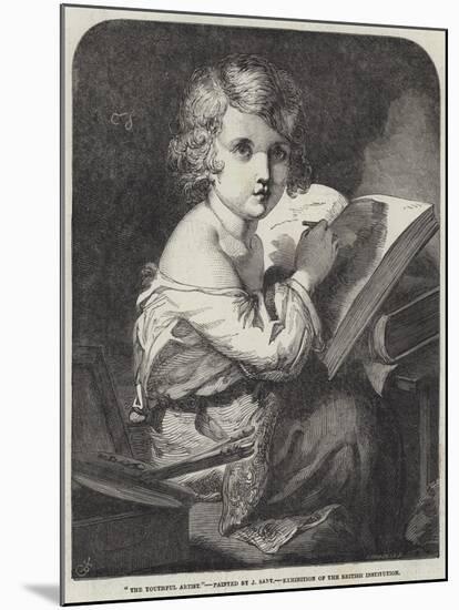 The Youthful Artist-James Sant-Mounted Giclee Print