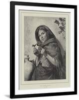 The Youthful Botanist-Antonio Rotta-Framed Giclee Print