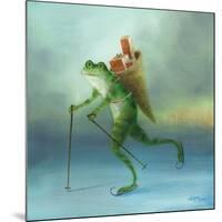 The Yuletide Frog-DD McInnes-Mounted Art Print