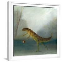 The Yuletide Newt-DD McInnes-Framed Premium Giclee Print