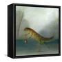 The Yuletide Newt-DD McInnes-Framed Stretched Canvas