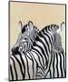 The Zebra-Noelle Triaureau-Mounted Art Print
