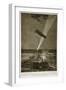 The Zeppelin Bombardment of Antwerp on August 24 1914 in Defiance of the Hague Convention, 1914-19-null-Framed Giclee Print