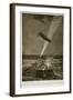 The Zeppelin Bombardment of Antwerp on August 24 1914 in Defiance of the Hague Convention, 1914-19-null-Framed Giclee Print