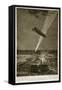 The Zeppelin Bombardment of Antwerp on August 24 1914 in Defiance of the Hague Convention, 1914-19-null-Framed Stretched Canvas