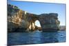 The Zerka or Azure Window at Dwejra Park on Gozo, Malta-Richard Wright-Mounted Photographic Print