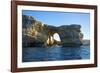 The Zerka or Azure Window at Dwejra Park on Gozo, Malta-Richard Wright-Framed Photographic Print