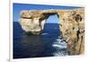 The Zerka or Azure Window at Dwejra Park on Gozo, Malta-Richard Wright-Framed Photographic Print