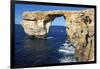 The Zerka or Azure Window at Dwejra Park on Gozo, Malta-Richard Wright-Framed Photographic Print