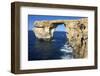 The Zerka or Azure Window at Dwejra Park on Gozo, Malta-Richard Wright-Framed Photographic Print