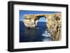 The Zerka or Azure Window at Dwejra Park on Gozo, Malta-Richard Wright-Framed Photographic Print