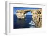 The Zerka or Azure Window at Dwejra Park on Gozo, Malta-Richard Wright-Framed Photographic Print