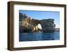 The Zerka or Azure Window at Dwejra Park on Gozo, Malta-Richard Wright-Framed Photographic Print