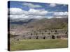 The Zig-Zag Fortress of Sacsayhuaman, with Cuzco in the Background, Cuzco, Peru, South America-Richard Maschmeyer-Stretched Canvas