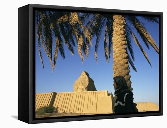 The Ziggurat, Agargouf, Iraq, Middle East-Nico Tondini-Framed Stretched Canvas