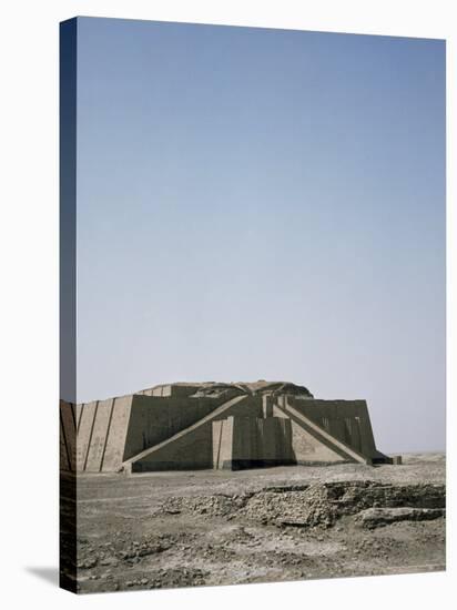 The Ziggurat at Ur, Iraq, Middle East-Richard Ashworth-Stretched Canvas