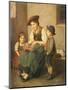 The Zither Player-Franz Von Defregger-Mounted Giclee Print