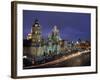 The Zocalo, Mexico City, Mexico-Walter Bibikow-Framed Photographic Print