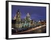 The Zocalo, Mexico City, Mexico-Walter Bibikow-Framed Photographic Print