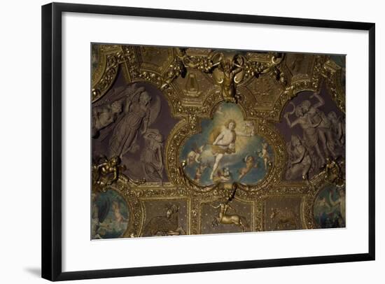 The Zodiac Room in Valentino Castle, Savoy Residence, Turin, Italy, 16th Century-null-Framed Giclee Print