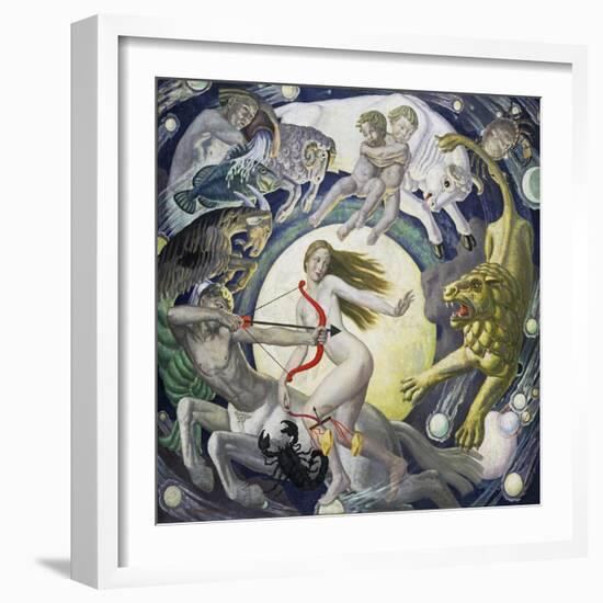 The Zodiac-Ernest Procter-Framed Giclee Print