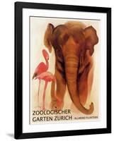 The Zoo 001-Vintage Lavoie-Framed Giclee Print