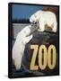 The Zoo 003-Vintage Lavoie-Framed Stretched Canvas