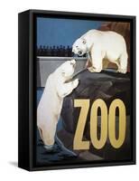 The Zoo 003-Vintage Lavoie-Framed Stretched Canvas