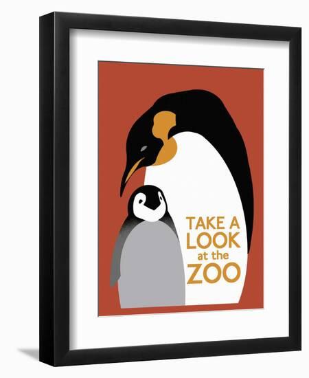 The Zoo 007-Vintage Lavoie-Framed Premium Giclee Print