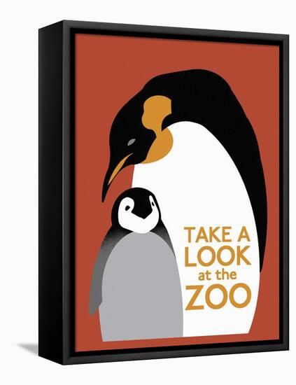 The Zoo 007-Vintage Lavoie-Framed Stretched Canvas