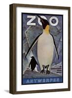 The Zoo 009-Vintage Lavoie-Framed Giclee Print