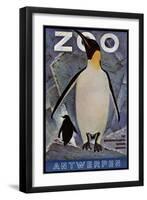 The Zoo 009-Vintage Lavoie-Framed Giclee Print