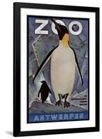 The Zoo 009-Vintage Lavoie-Framed Giclee Print