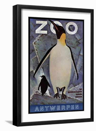 The Zoo 009-Vintage Lavoie-Framed Premium Giclee Print