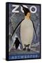 The Zoo 009-Vintage Lavoie-Framed Stretched Canvas