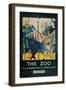 'The Zoo', 1924-Gregory Brown-Framed Giclee Print