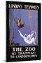 The Zoo Monkeys-null-Mounted Art Print