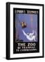 The Zoo Monkeys-null-Framed Art Print