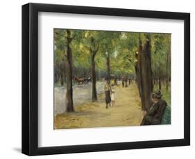 The Zoological Garden in Berlin, about 1920-Max Liebermann-Framed Giclee Print