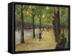 The Zoological Garden in Berlin, about 1920-Max Liebermann-Framed Stretched Canvas