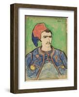 The Zouave, c.1888-Vincent van Gogh-Framed Giclee Print