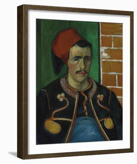 The Zouave-Vincent Van Gogh-Framed Giclee Print