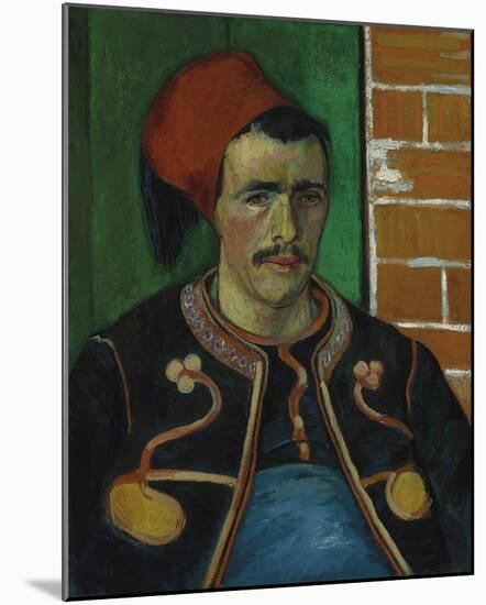 The Zouave-Vincent Van Gogh-Mounted Giclee Print