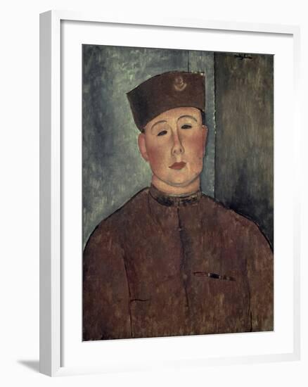 The Zouave-Amedeo Modigliani-Framed Giclee Print