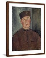 The Zouave-Amedeo Modigliani-Framed Giclee Print