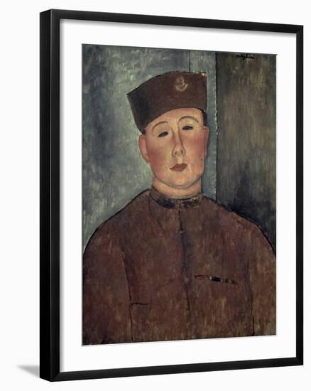 The Zouave-Amedeo Modigliani-Framed Giclee Print